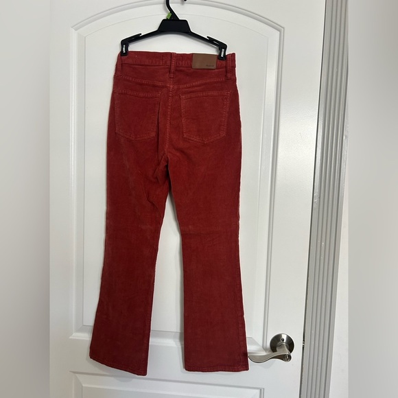 Madewell Cali Demi Boot Corduroy Cords Cropped Crops Flare Ankle Pants 25 retro - Picture 7 of 13